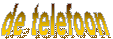 de telefoon