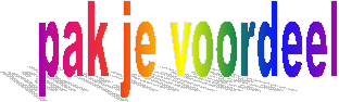 pak je voordeel
